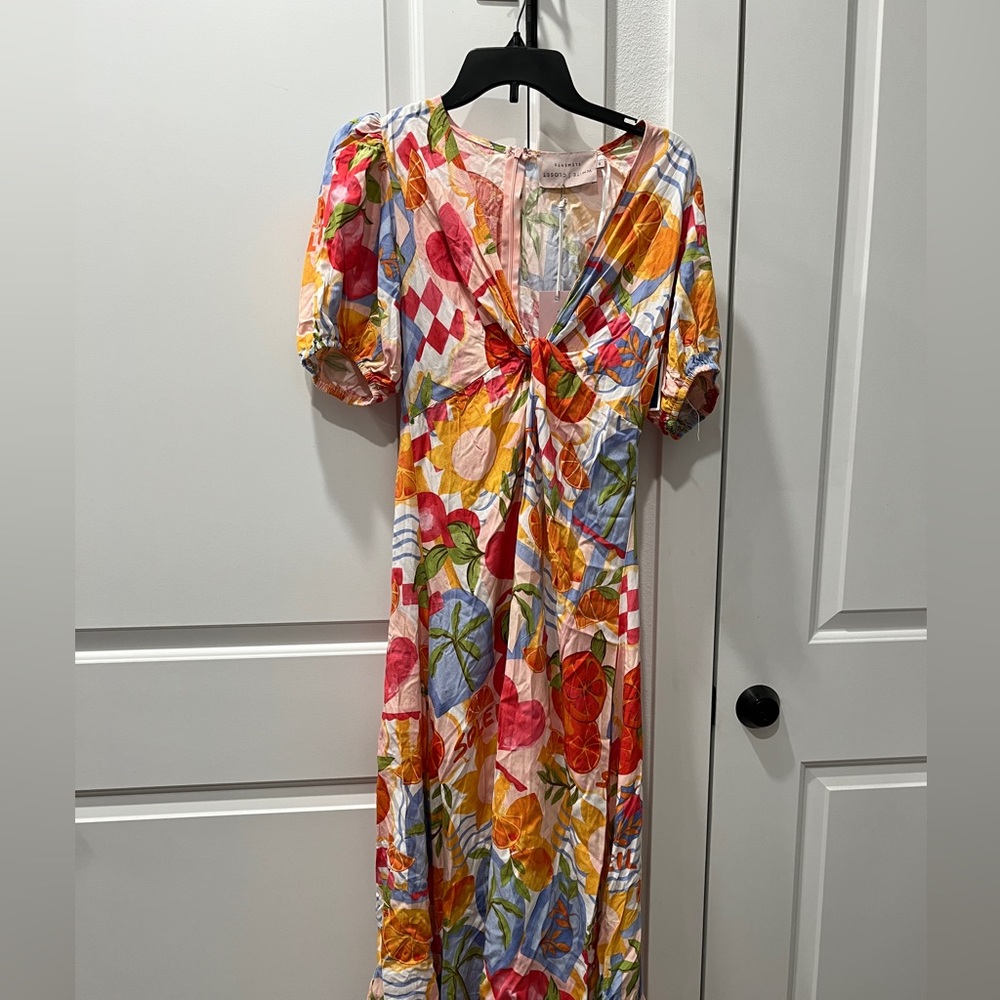 Element Fruit Pink Floral Dress - Picture 3 of 4